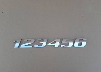 MERCEDES ACTROS ATEGO NUMER EMBLEMAT CYFRA