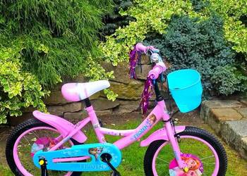 399 zł  Rower 16 cali różowy Elza Frozen