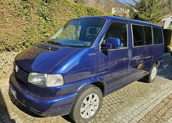 Volkswagen Caravelle 2.5 T4 syncro 4x4 z blokadą i dwustrefową klimatyzacją