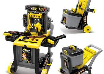 Warsztat majsterkowicza dla dzieci 3w1 z narzędziami składany