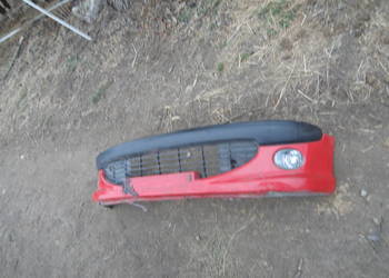 Zderzak przedni przód Czerwony KKN Peugeot 206 98-08
