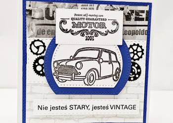 Kartka urodzinowa dla mężczyzny ręcznie robiona/Kartka na urodziny faceta