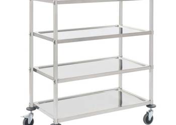 vidaXL 4-poziomowy wózek kelnerski, 107x55x125 cm(SKU:50916)