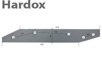 Płoza długa HARDOX 27080703/P części do pługa RABEWERK