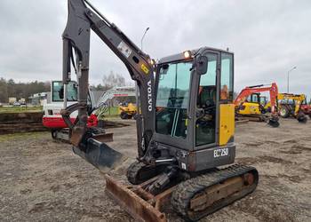 Minikoparka Volvo ECR 25D 2.5 tony 2019r 1900mtg