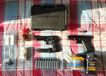 Umarex Glock 17 T4E + Beretta M92A1