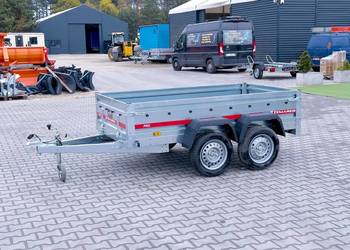Przyczepka Samochodowa TEMARED PRO 2312/2 towarowa tandem lekka 750 kg DMC