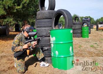 PAINTBALL Wolsztyn: imprezy, kawalerski, panieński, ADRENALINA 100%