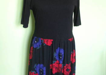 Sukienka - z dzianiny wiskozowej - 40 L biust 90-100 cm Oasis