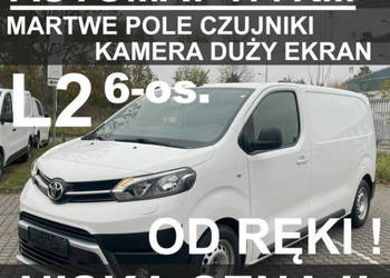 Toyota ProAce 6-os. Brygada 177KM 8A/T Kamera Ekran 10" Czujniki MartwePol…
