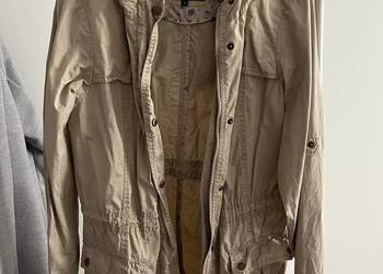 Kurtka parka beżowa khaki L