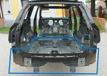 Volvo XC90 II pas tylny podłoga bagażnika wanna