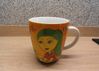 Porcelanowy kubek bajkowy