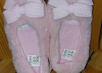 Kapcie baletki cieplutkie - rozmiar 28/29