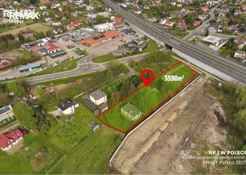 Działka usługowa 3590m2 blisko centrum
