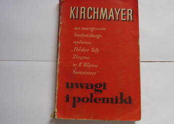 Książka Uwagi i Polemiki - Jerzy Kirchmayer