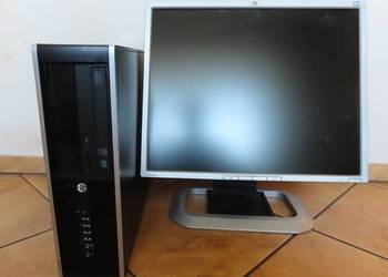 Komputer HP Compaq 8200 Elite z monitorem 19"