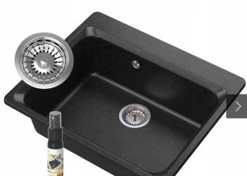 Zlewozmywak  granitowy 60x50 cm