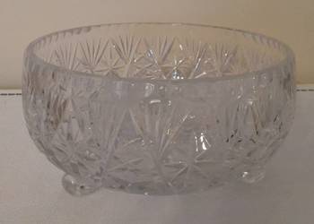 Owocarka kryształowa duża, Vintage, do sprzedania Owocarka kryształowa duża, Vintage, do sprzedania