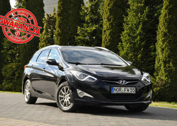 Hyundai i40 1.7CRDi(136KM)*Led*Duża Navi*Welur*Reling*IWłaściciel*Alu16"ASO