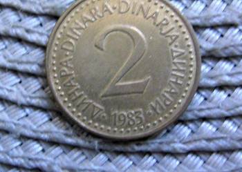 Jugosławia 2 Dinary 1983r