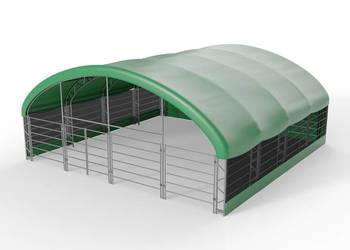Zagroda dla zwierząt 10x10m PVC 750g/m2