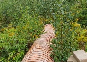 Rura karbowana, przepust drogowy fi800 Rura karbowana, przepust drogowy fi800