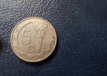 Stare monety 5 cent 1993 Namibia
