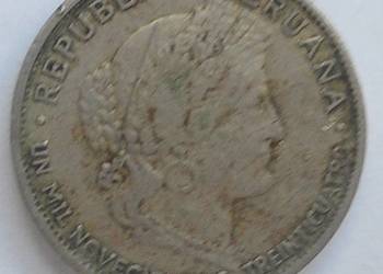 PERU-5 CENTAVOS (BEZ DATY)-