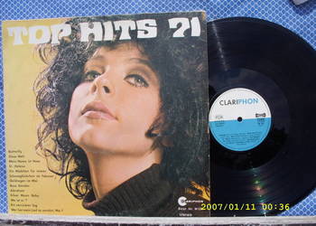 LP.; TOP HITS '71; CLARIPHON.