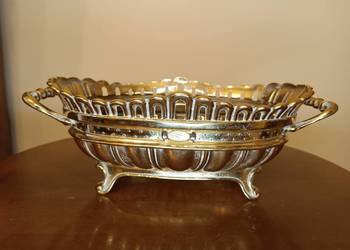 Patera ozdobna mosiądz