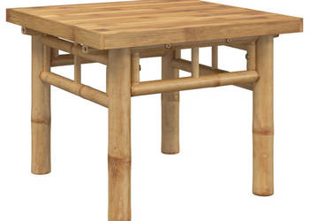 Stolik kawowy 45x45x35 cm bambusowy WM-366467