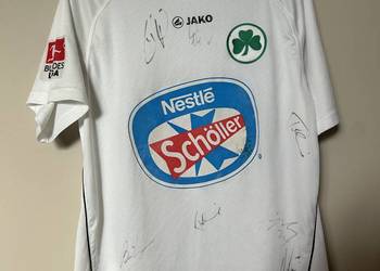 Vintage GREUTHER FURTH Z Autografami - JAKO - M - UNIKAT