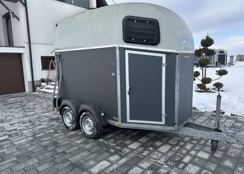 Przyczepa do przewozu 2 koni Bockmann stan bdb