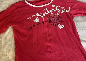 Czerwona bluzka / koszulka z długi rękawem Czerwona bluzka / koszulka z długi rękawem