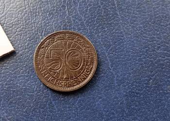 Stare monety 50 fenig 1928 A Niemcy Stare monety 50 fenig 1928 A Niemcy