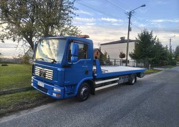 Man Tgl 12.180 Atego  Płyta Platforma Hydrauliczna Autolaweta