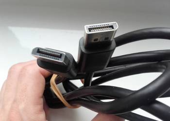 Kabel DisplayPort, DP, 1,8m, przewód, Używany 180cm PC-monit