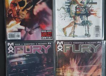 Max Comics - Fury - 4 komiksy Marvel USA
