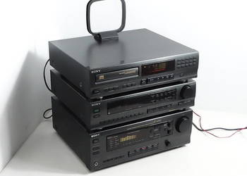 Wieża SONY LBT-A590 | Wzmacniacz TA-A590, Tuner ST-A790, CD CDP-M46 + Pilot