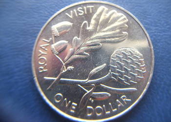 Stare monety 1 dolar 1981 Nowa Zelandia Stare monety 1 dolar 1981 Nowa Zelandia