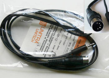 KABEL wtyk DIN5 WM545 -JACK 3,5 UNITRA RADMOR DIORA