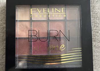 Eveline Cosmetics, All in One, Paleta 12 cieni do powiek, Burn
