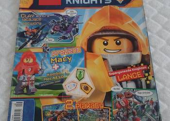 Lego Nexo Knights, 9/2017 (20), Media Service (Książeczki dla dzieci, czaso