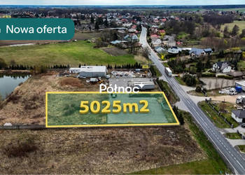 Działka inwestycyjna pod stację paliw / myjnię