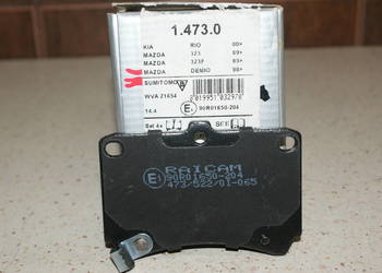 RAICAM 1.473.0  KLOCKI HAMULC. MAZDA 323 89-98 Zestaw kloC.