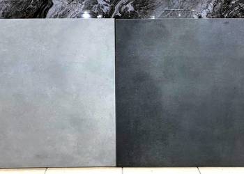Szachownica gruby twardy gres 60x60 szary grafit