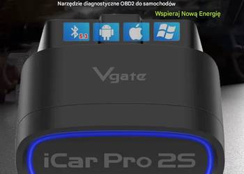 Vgate iCar Pro 2S ELM327 interfejs diagnostyczny Bluetooth 5.3 IOS/Android/