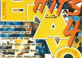 Various - Bravo Hits 4 2 X CD EastWest (1993) Electronic, Hip Hop, Pop