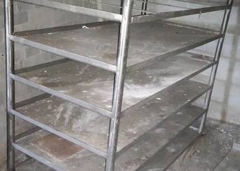 Regał ze stali kwasoodpornej